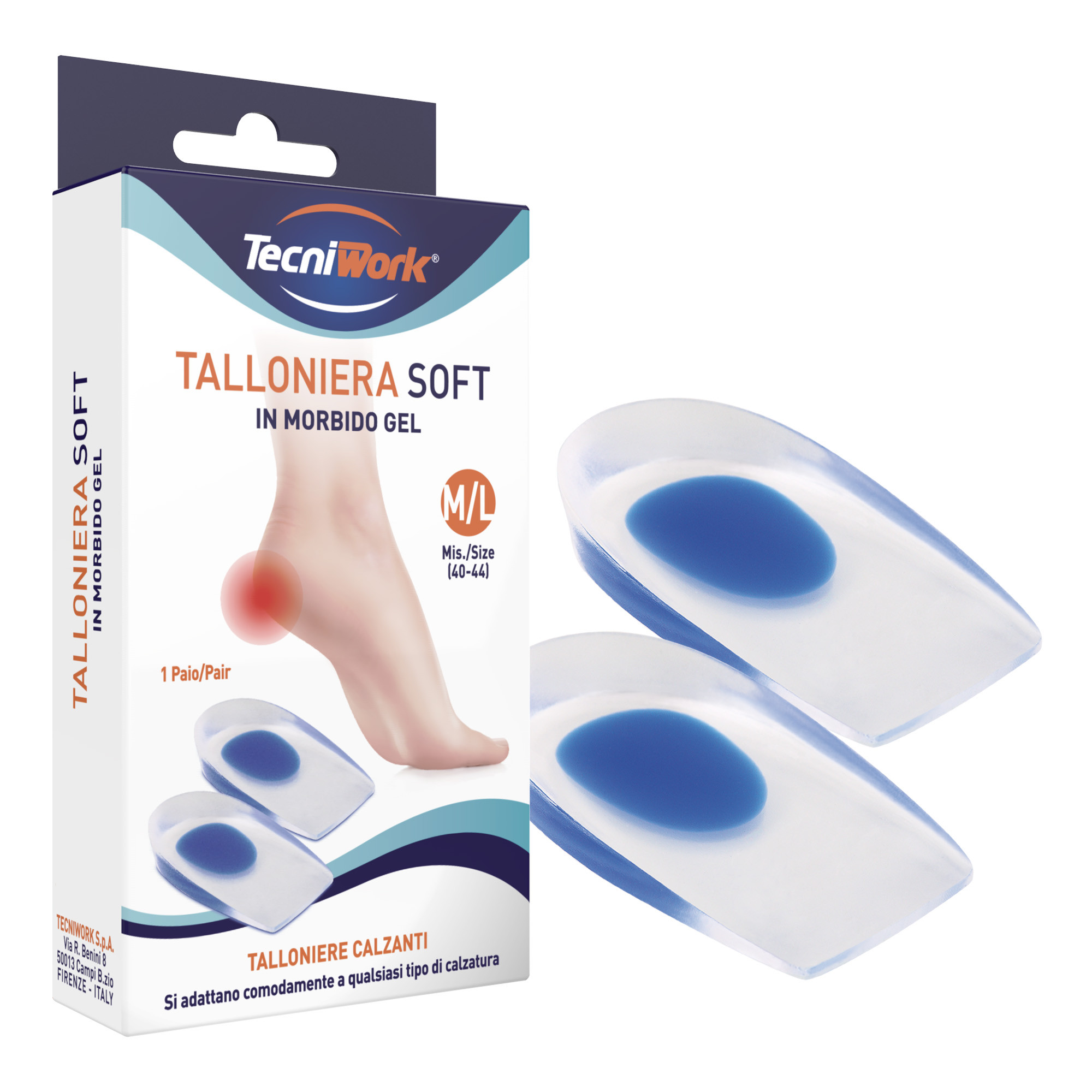 Talloniera calzante Soft Misura M/L 1 paio