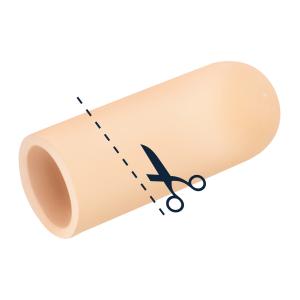 Protezione per dita dei piedi in Tecniwork Polymer Gel  color pelle Bio-Skin misura Small 1 pz