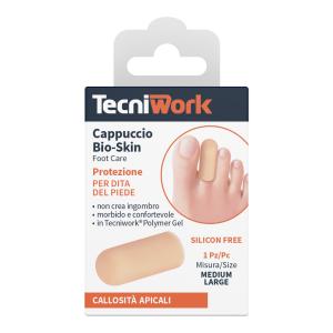 Protezione per dita dei piedi in Tecniwork Polymer Gel  color pelle Bio-Skin misura Medium/Large 1 pz