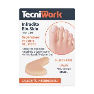 Infradito per dita dei piedi in Tecniwork Polymer Gel color pelle Bio-Skin misura Small 1 pz