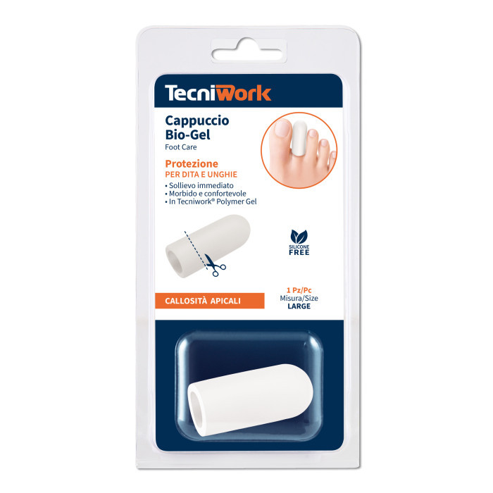 Cappuccio protettivo per dita e unghie in Bio-Gel misura Large 1 pz