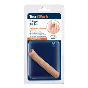 Protezione tubolare per dita in Bio-Gel e tessuto elastico misura Large 1 pz