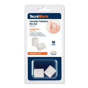 Fascetta tubolare protezione per dita Bio-Gel misura Medium 2 pz