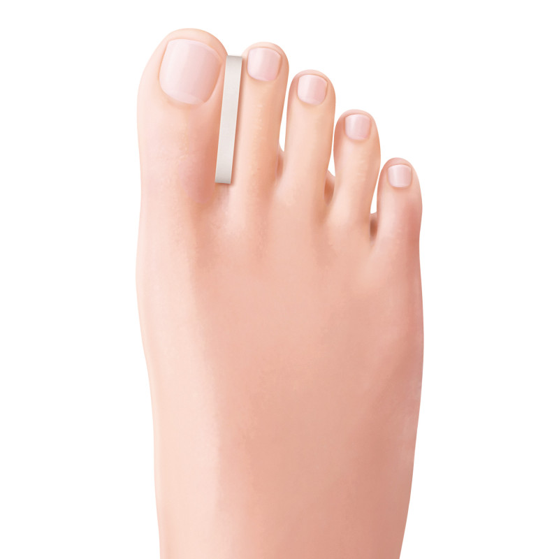 Infradito per dita dei piedi Bio-Gel in Tecniwork Polymer Gel trasparente misura Small 2 pz