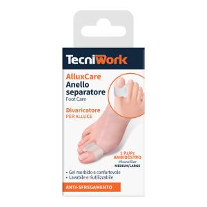 Alluxcare anello separatore e divaricatore per alluce misura Medium/Large 1 pz
