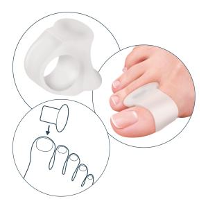 Alluxcare anello separatore e divaricatore per alluce misura Medium/Large 1 pz