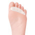 Cuscinetto con anelli per dita a martello in Gel misura Small piede sinistro 1 pz