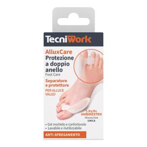 Alluxcare protezione a doppio anello per Alluce Valgo 1 pz