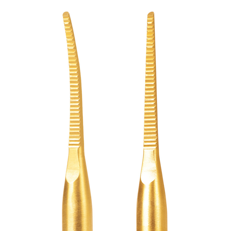 Raschino professionale Gold a doppia punta con Microlima sottile