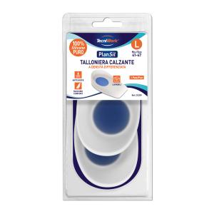 Talloniere calzanti in silicone con scarico misura Large 1 paio