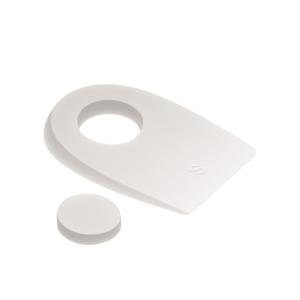 Talloniere in silicone con cuscinetto centrale removibile misura Small 1 paio