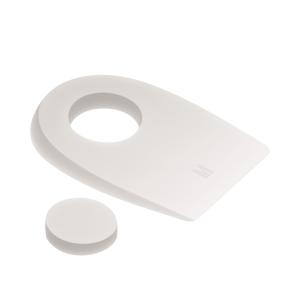 Talloniere in silicone con cuscinetto centrale removibile misura Medium 1 paio