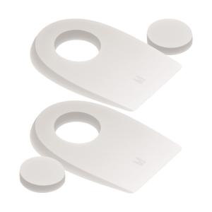 Talloniere in silicone con cuscinetto centrale removibile misura Medium 1 paio