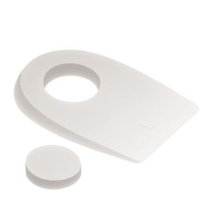 Talloniere in silicone con cuscinetto centrale removibile misura Large 1 paio
