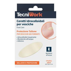 Cerotti idrocolloidali per vesciche del tallone 5 pz
