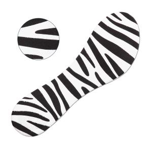 Solette 3/4 Night and Day fantasia Zebra 1 paio