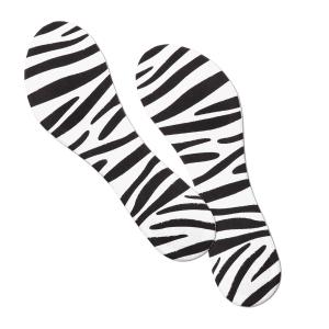 Solette 3/4 Night and Day fantasia Zebra 1 paio