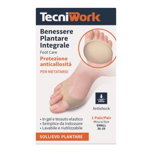 Cuscinetti per Benessere Plantare in tessuto e gel misura S