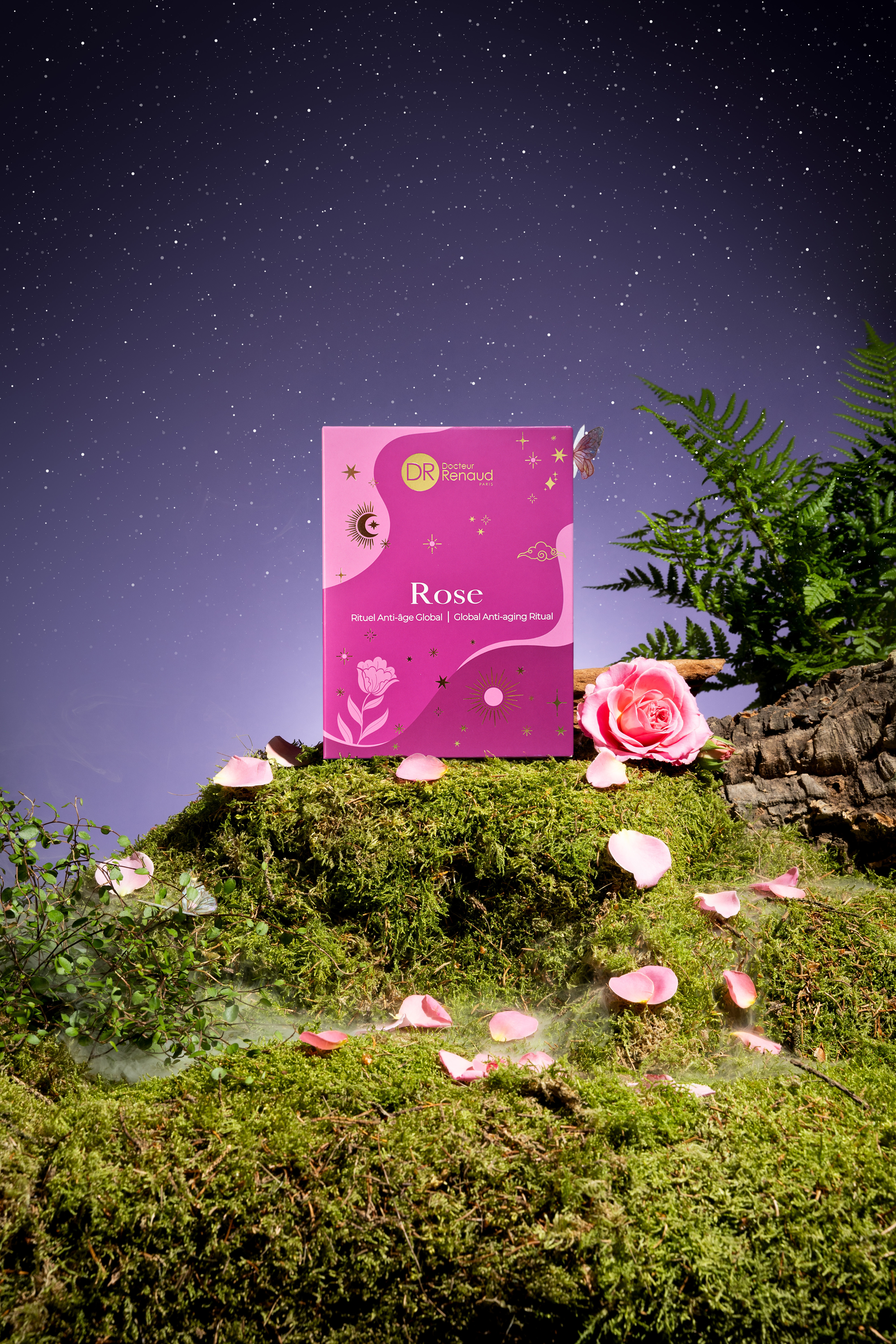 Cofanetto regalo Crema e Siero Anti Age Linea alla Rosa e Crema mani