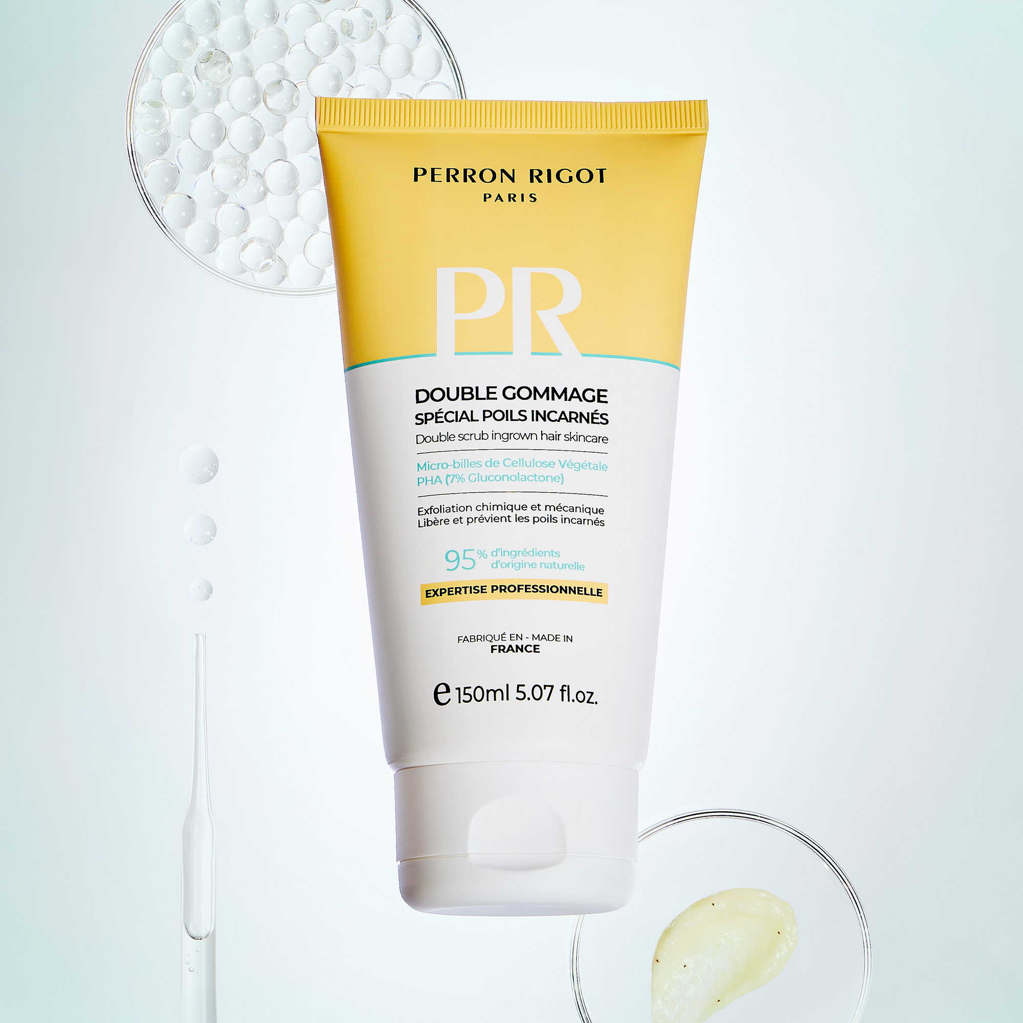 Scrub esfoliante 2 in 1 per peli incarniti 150 ml