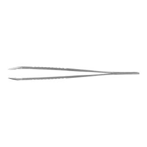 Pinzetta in Acciaio Inox con punta retta Rubis Pro-Grip