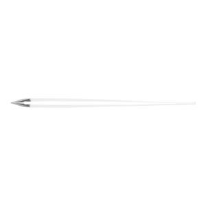 Pinzetta in Acciaio Inox con punta obliqua Rubis colore Bianco