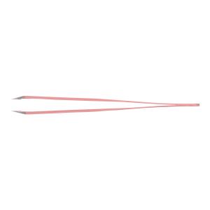 Pinzetta in Acciaio Inox con punta obliqua Rubis colore Rosa
