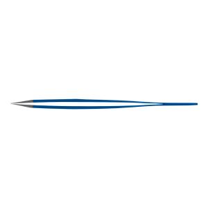 Pinzetta in Acciaio Inox con punta acuta Rubis colore Blu
