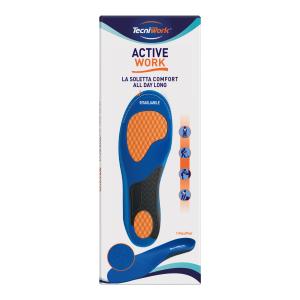 Soletta per calzature da lavoro ritagliabile Active Work Misura XS 1 paio