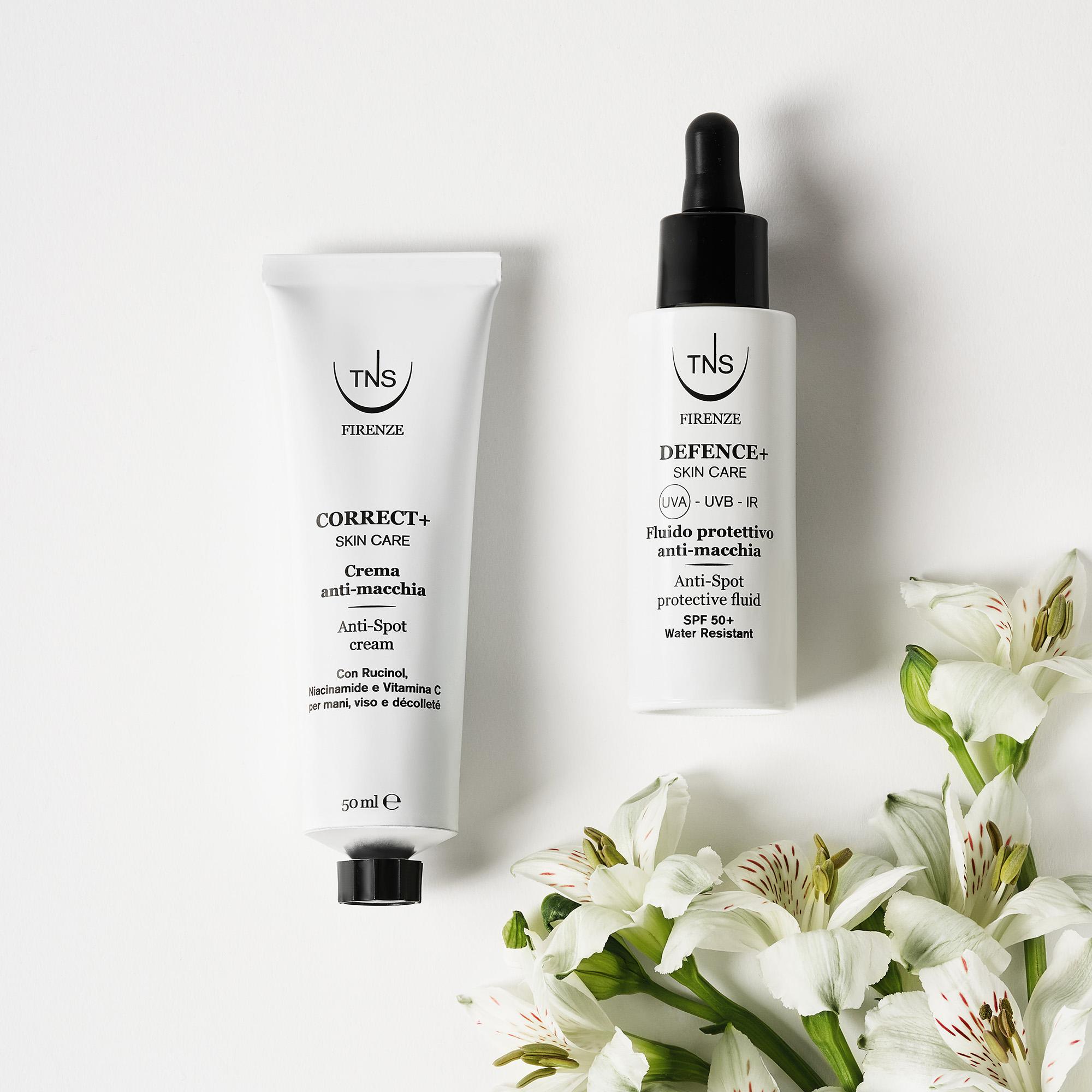 Protezione solare mani e viso Defence+ SPF50 TNS 30 ml