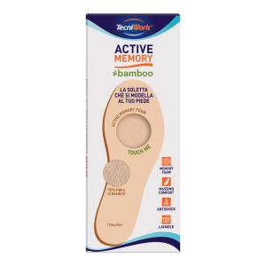Solette con rivestimento in fibra di bambù Active Memory Bamboo 1 paio