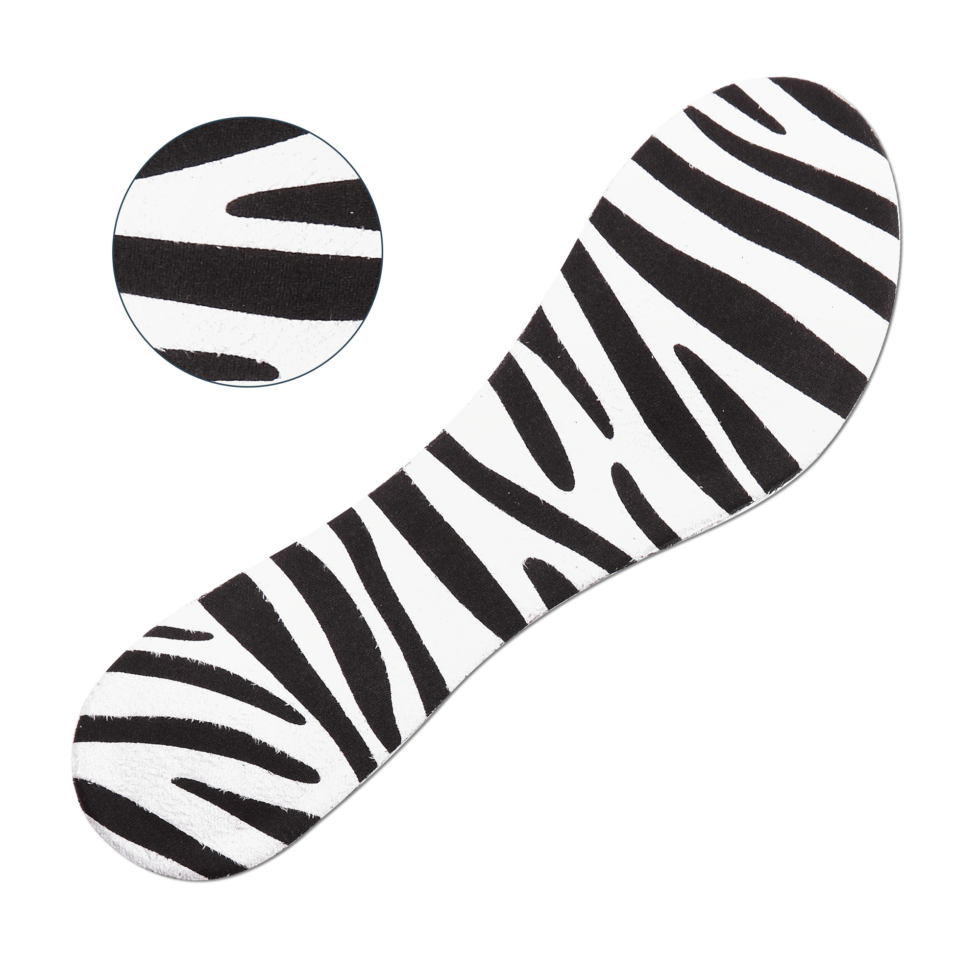 Solette 3/4 Night and Day fantasia Zebra 1 paio